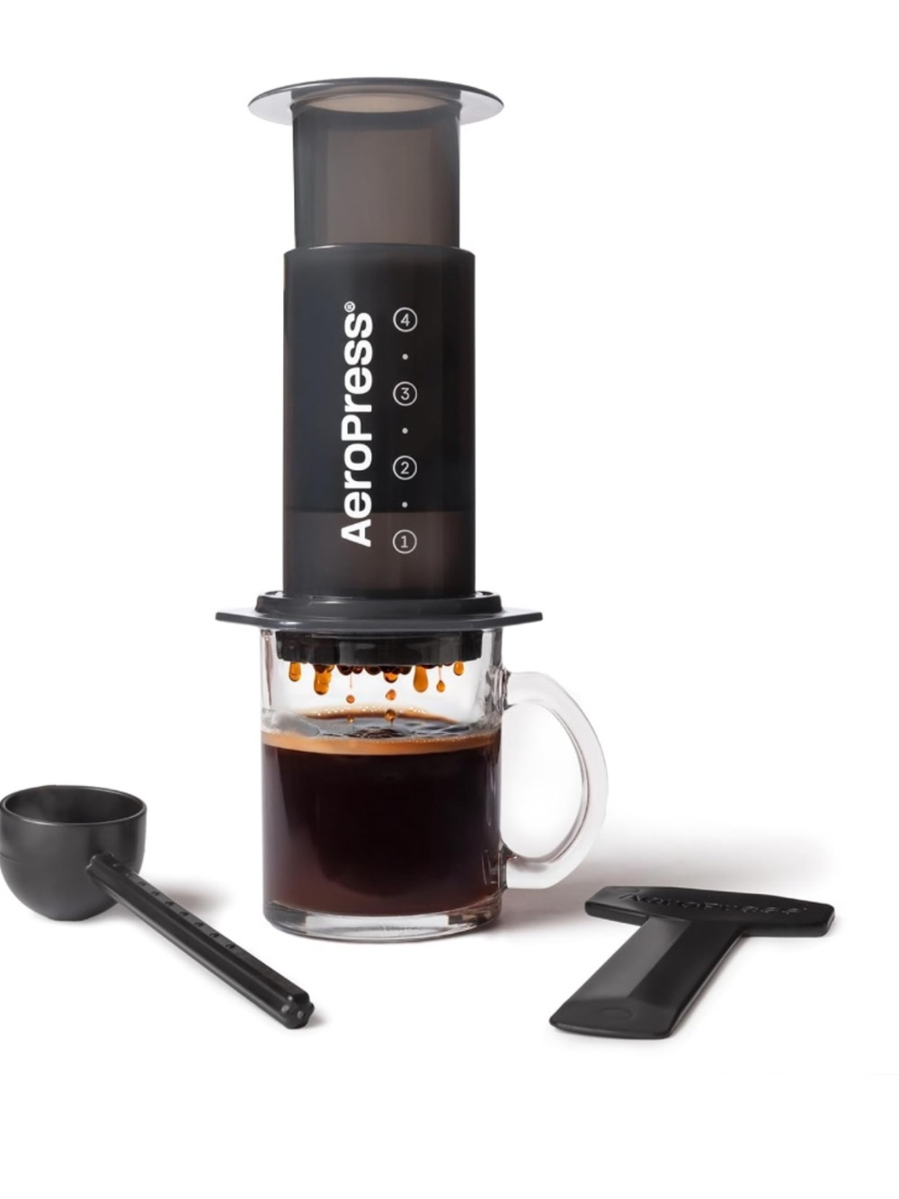 AERO PRESS  coffee and espresso maker. new still in box /unbreakable